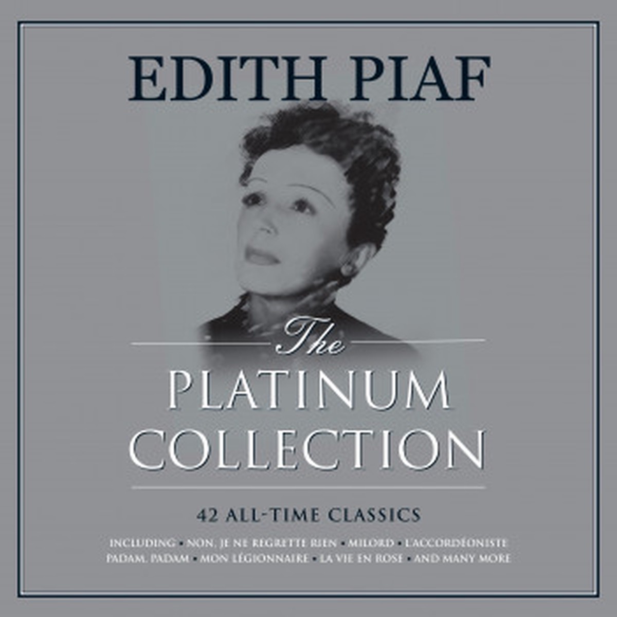EDITH PIAF - THE PLATINUM COLLECTION (3LP VINYL)