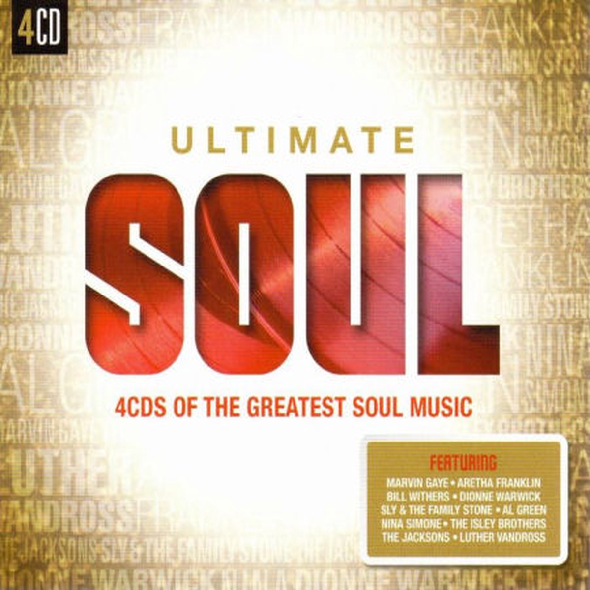 VARIOUS - ULTIMATE SOUL (4CD)