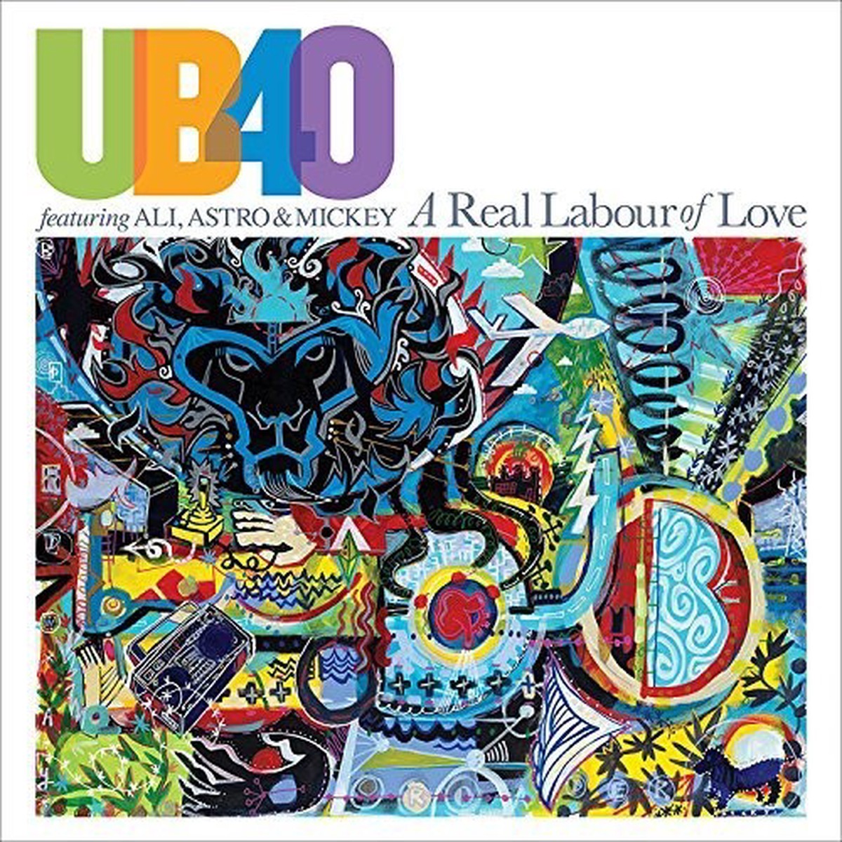 UB40 feat. ALI ASTRO & MICKEY - REAL LABOUR OF LOVE (2LP VINYL)