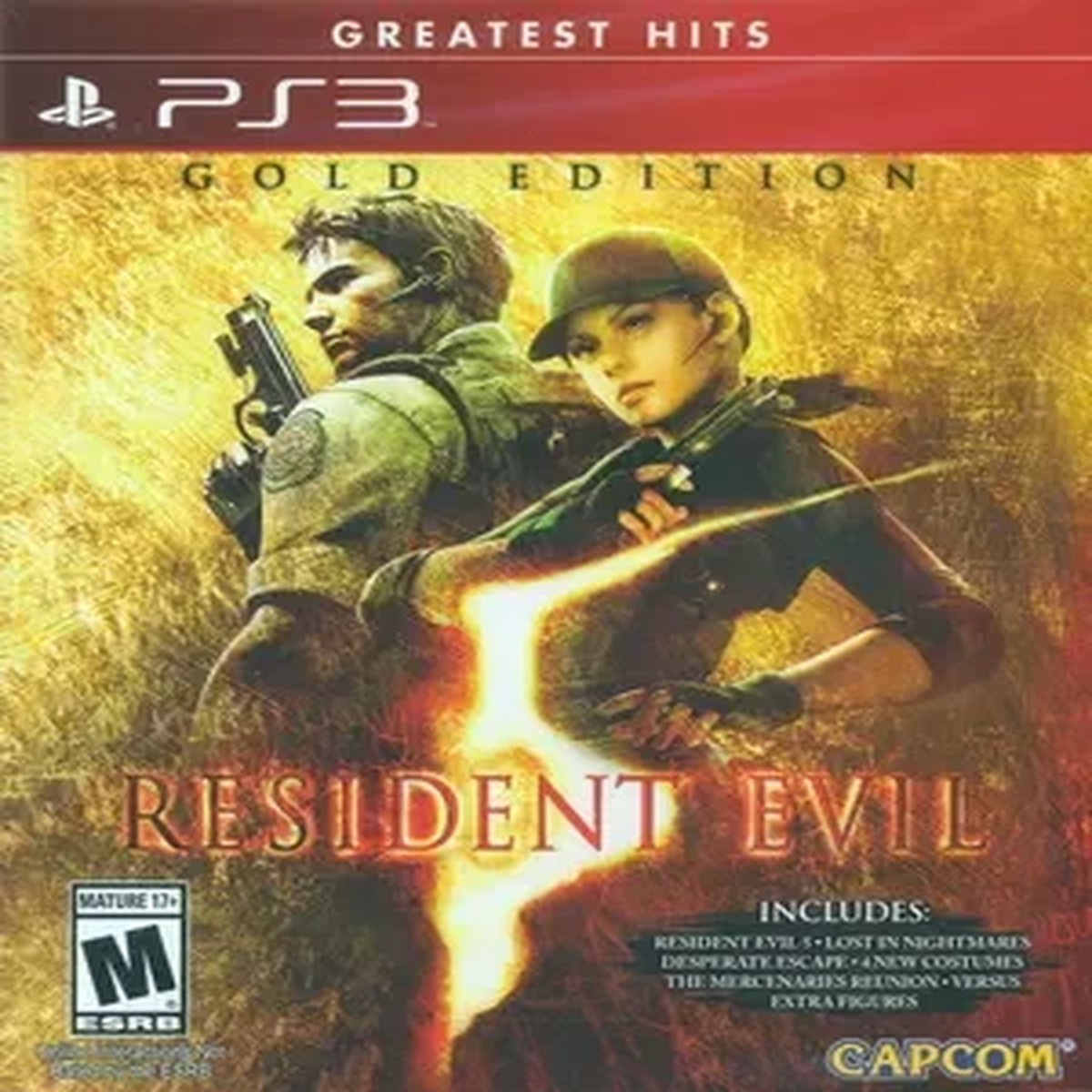 RESIDENT EVIL 5 - GOLD EDITION (PS3)