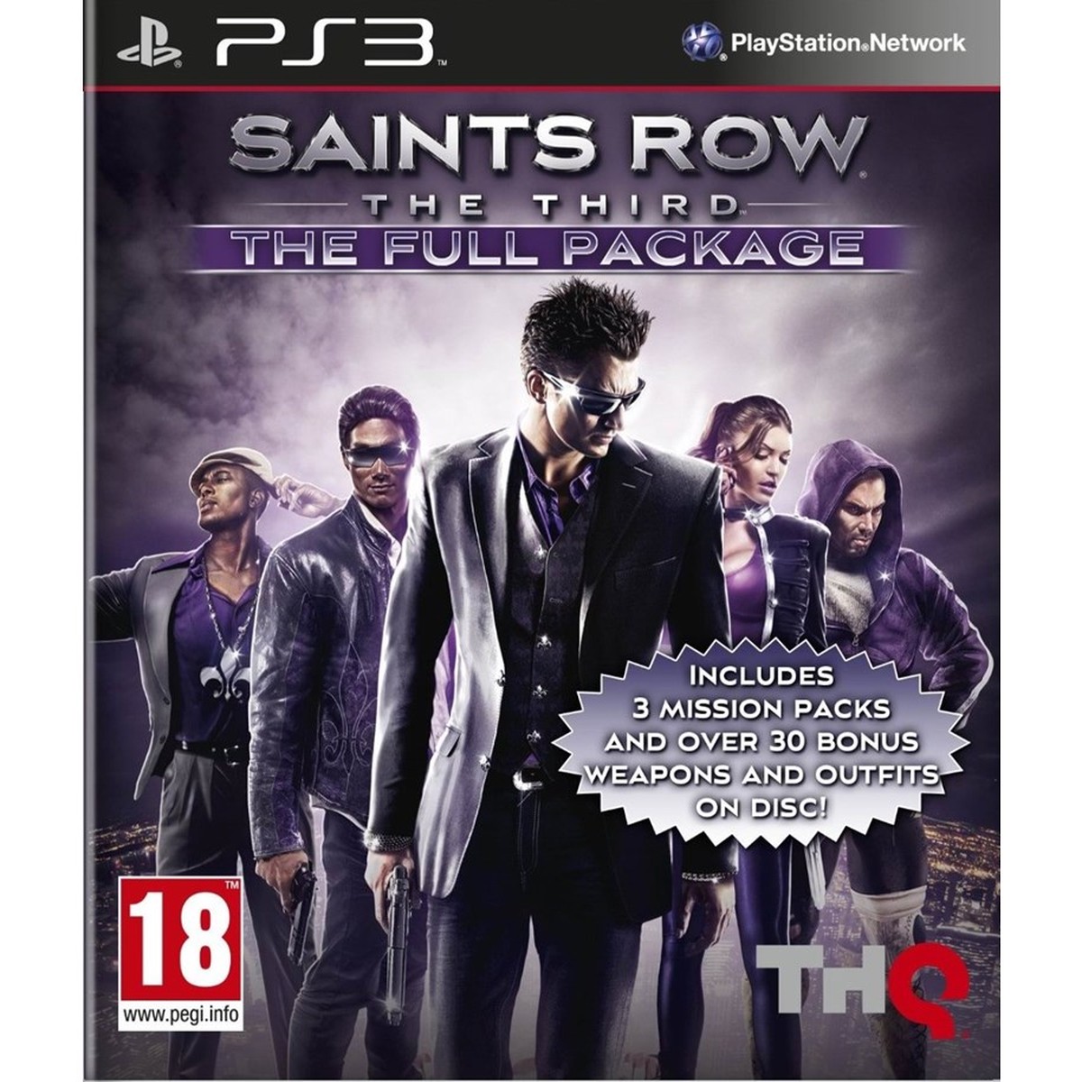 SAINTS ROW THE THIRD - THE FULL PACKAGE (PS3)