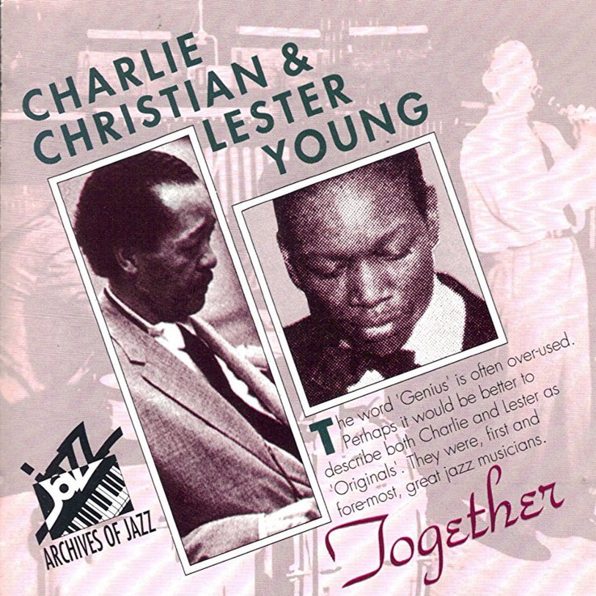 CHARLIE CHRISTIAN & LESTER YOUNG - TOGETHER (CD)