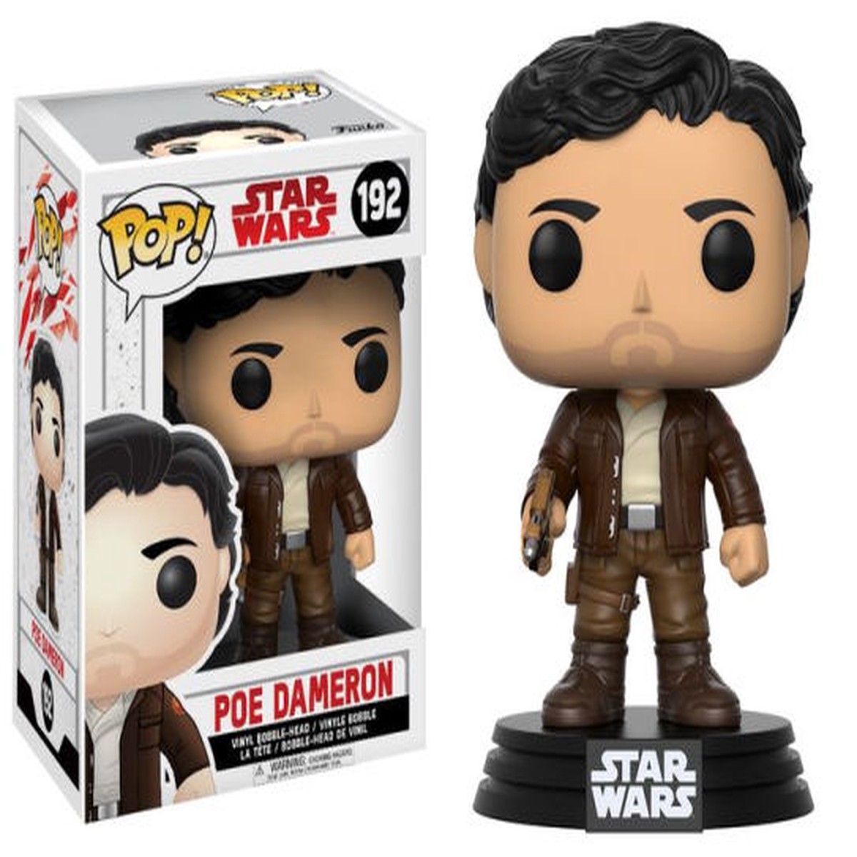 POP! STAR WARS - VINYL FIGURE - POE DAMERON No 192