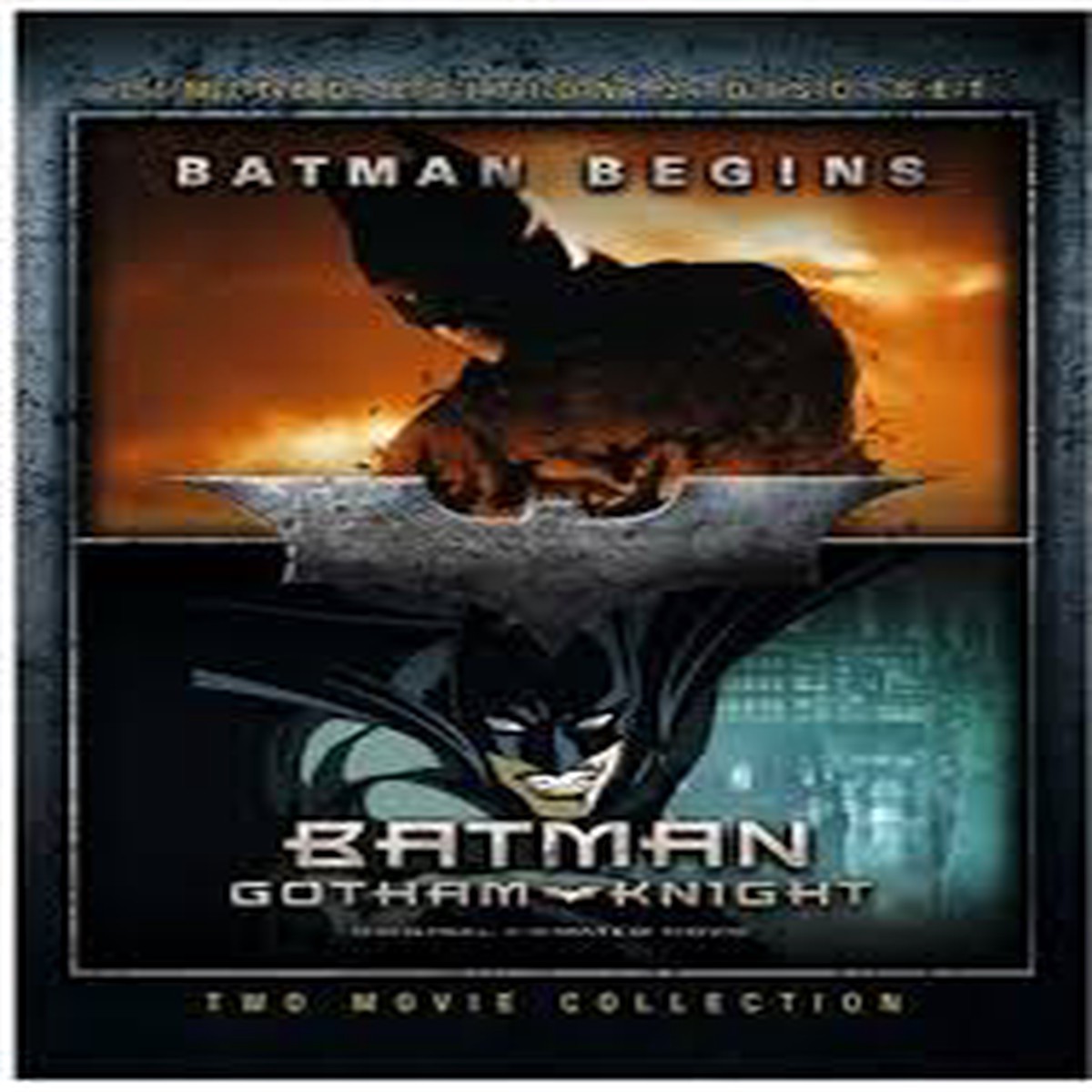 BATMAN BEGINS / BATMAN GOTHAM KNIGHT (2DVD)