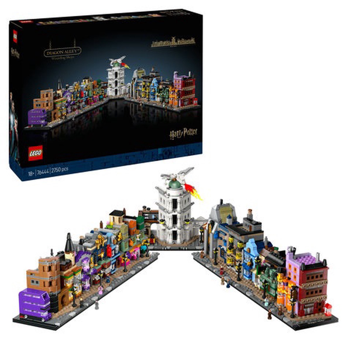LEGO HARRY POTTER: DIAGON ALLEY WIZARDING SHOPS (76444)
