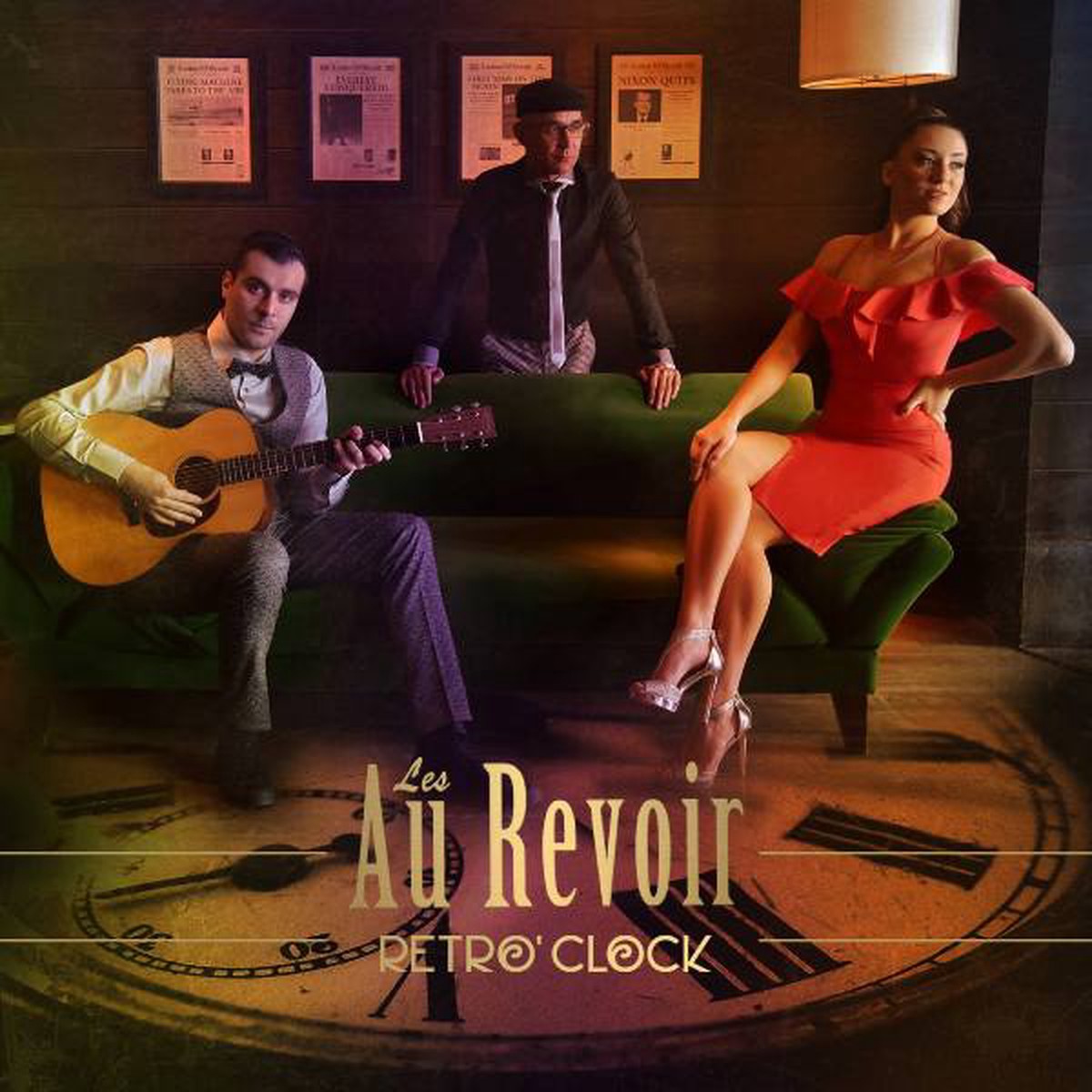 AU REVOIR - RETRO CLOCK (CD)