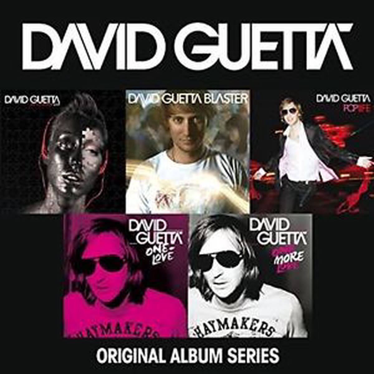 DAVID GUETTA - ORIGINAL ALBUM SERIES (5CD)