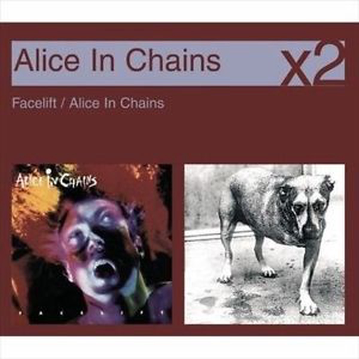 ALICE IN CHAINS - FACELIFT / ALICE IN CHAINS (2CD)