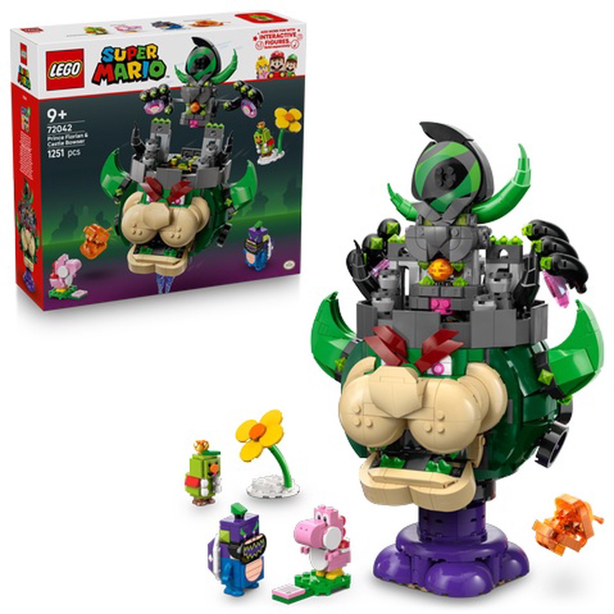LEGO SUPER MARIO: PRINCE FLORIAN & CASTLE BOWSER (72042)