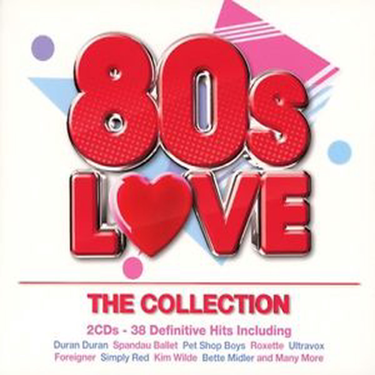 80s LOVE THE COLLECTION - VARIOUS (2CD)